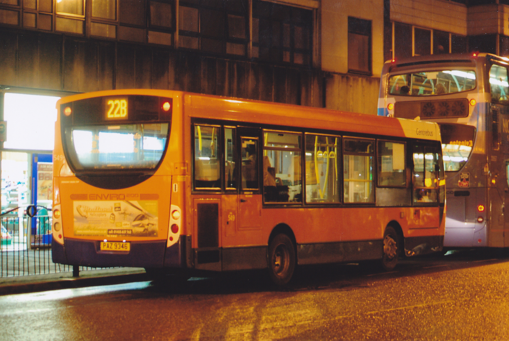 PAZ9346 549 (REAR) CENTREBUS (LE)  3-1-15