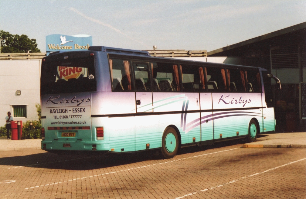 K100BYS (REAR) KIRBY'S (SOUTH MYMMS SERVICES) 7-05