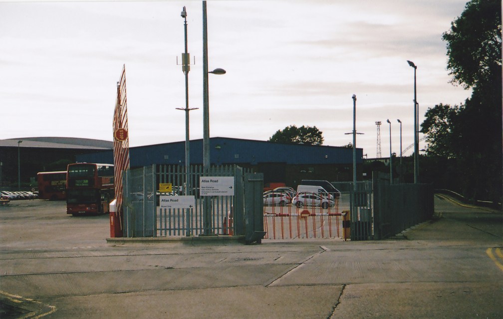 ATLAS RD DEPOT (FIRST OBLITERATED) 29-6-13