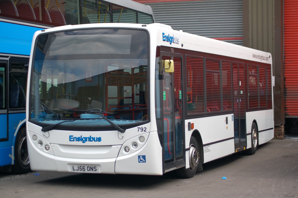 LJ56ONS 792 ENSIGNBUS WHITE 17-6-17