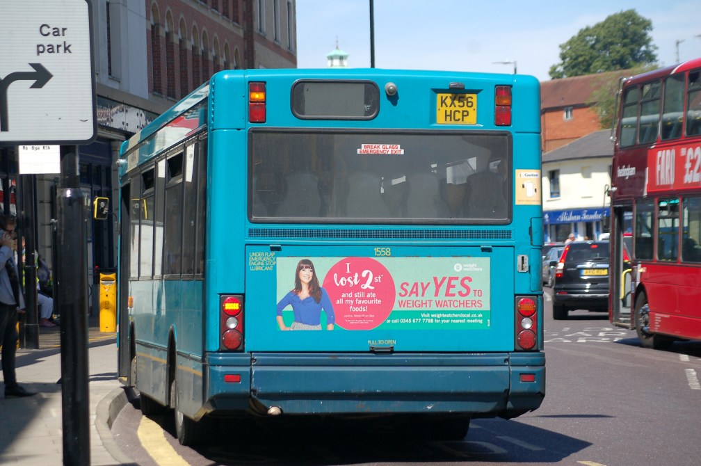 KX56HCP 1558 (REAR) ROUTE NO BLANKED 7-7-17