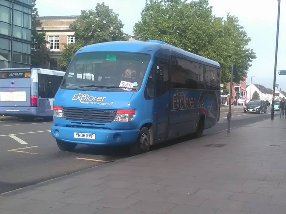 YN06RVP REGAL EXPLORER 345 (CF) 26-7-17 (D BELL)