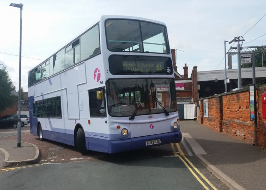AU53HJO 32478 FE REFRESHED 61 (WIVENHOE RAIL STN) 7-8-17 (S AUSTIN)