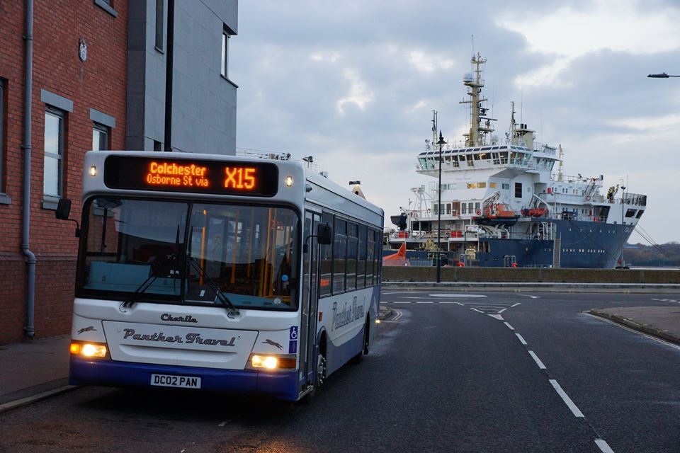 DC02PAN PANTHER X15 (HARWICH QUAYSIDE) 11-11-17 (C SAMPSON)