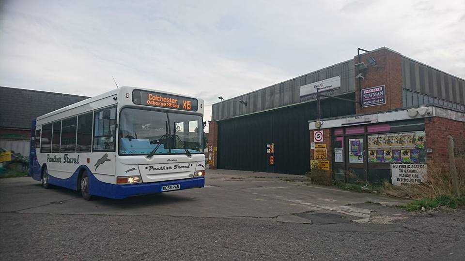 DC56PAN PANTHER OLD HARWICH FIRST DEPOT 10-17 (A HAZELL)