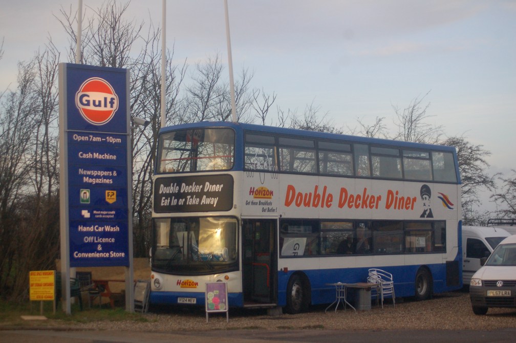 V124MEV DOUBLE DECK DINER (CLACTON) 30-12-17