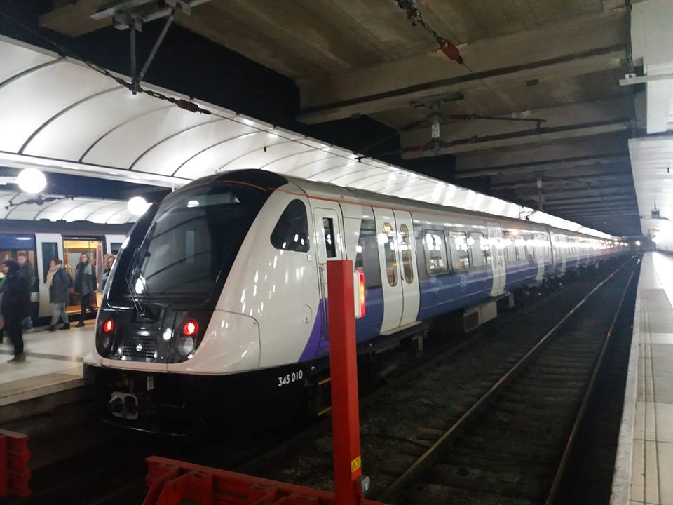345010 TfL CROSSRAIL (LIVERPOOL ST) 13-1-18