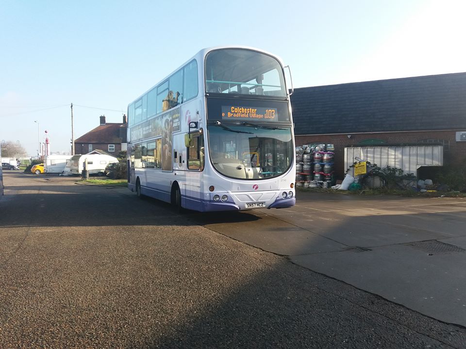 SN57HCZ 37140 FE 103 (HARWICH B S) 26-1-18 (S AUSTIN)