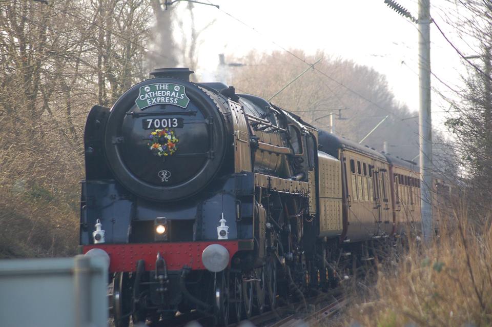 70013 OLIVER CROMWELL (COLCHESTER) 22-2-18