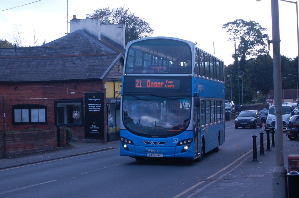 LX15GVE 131 ENSIGNBUS 21 (ONGAR) 21-10-17