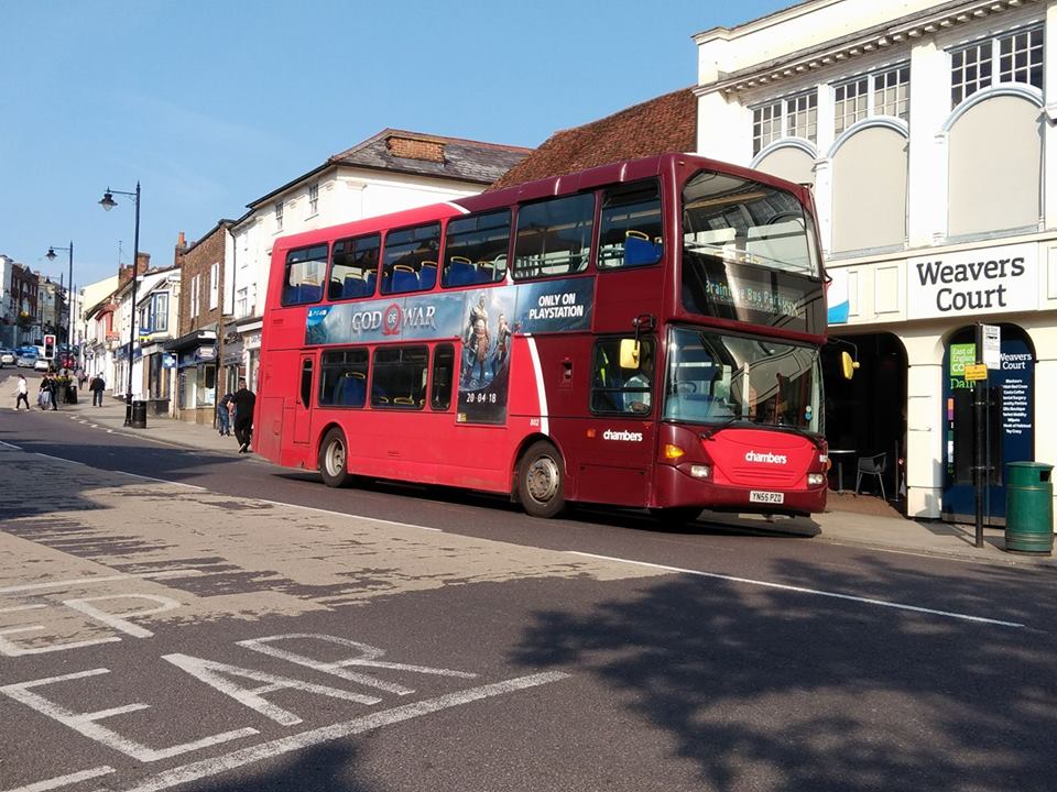 YN55PZD 802 CHAMBERS 89X (HD HIGH ST) 14-5-18 (S AUSTIN)