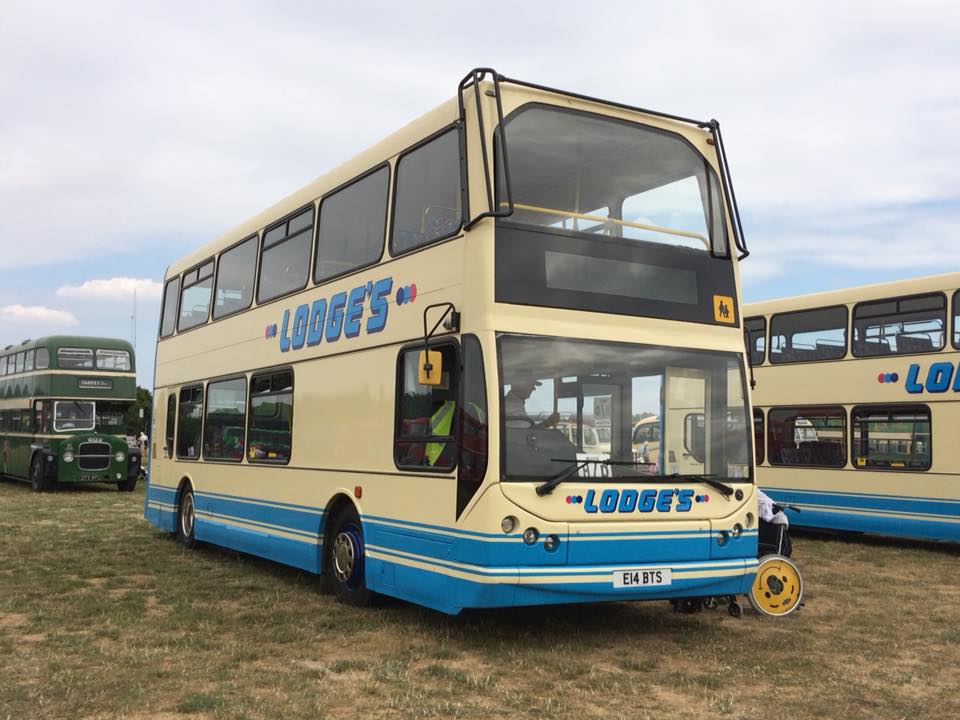 E14BTS LODGE (BASILDON BUS RALLY) 22-7-18 (D PRETTY)