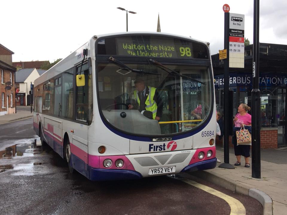 YR52VEY 65684 FE 98 (CR B S) 30-7-18 FIRST DAY (D PRETTY)