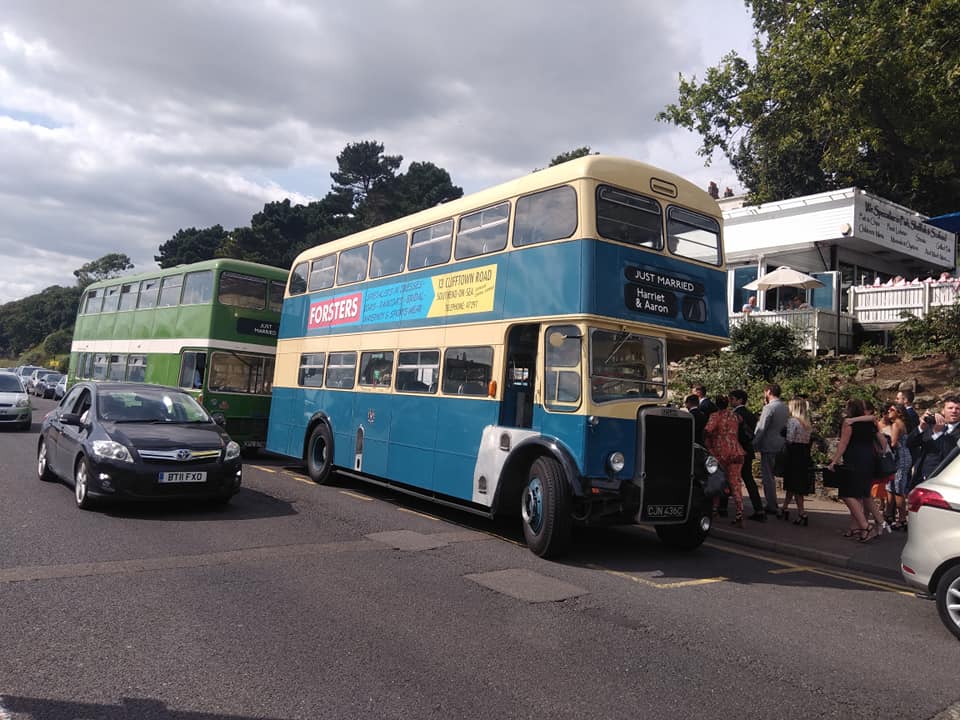 CJN436C 436 SOUTHEND TRANSPORT PRESERVED (SD SEAFRONT) 17-8-18 (S AUSTIN)