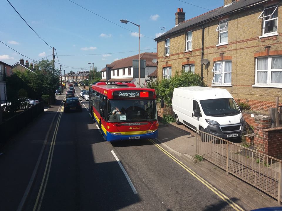 YN56NNG TRUSTYBUS (GA RRP BRAINTREE) 1-9-18 (S AUSTIN)