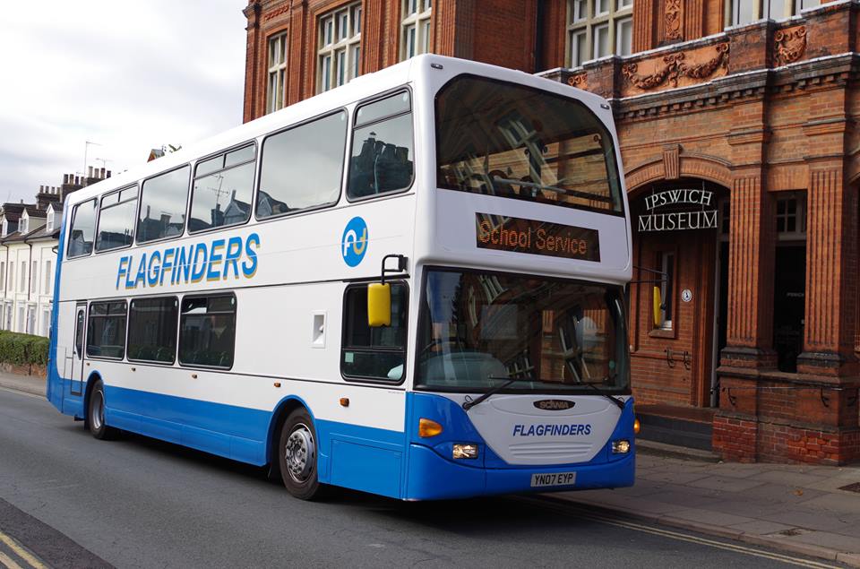 YN07EYP FLAGFINDERS (IPSWICH MUSEUM) 5-10-18 (TIM BARLTROP)