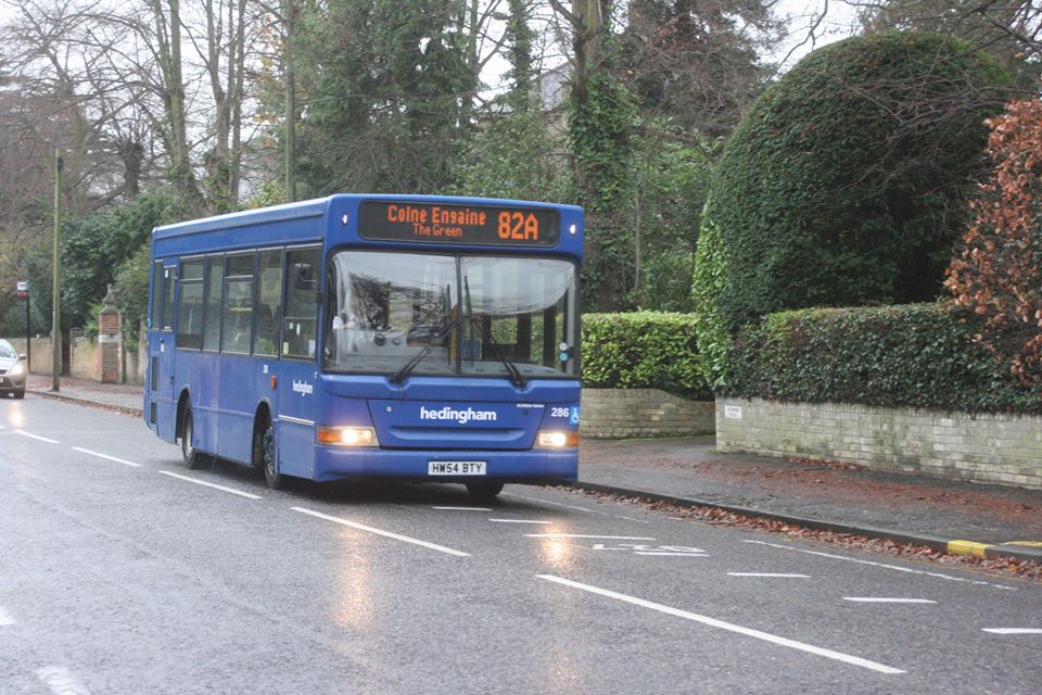 HW54BTY 286 HO 82B (LEXDEN ROAD, CR) 20-11-18
