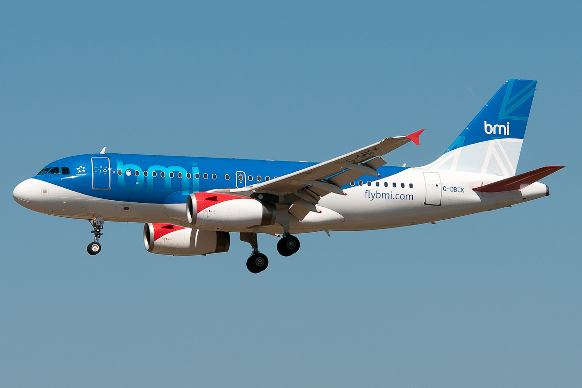 G-DBCK FLYBMI AIRBUS A319-131 (DN280)