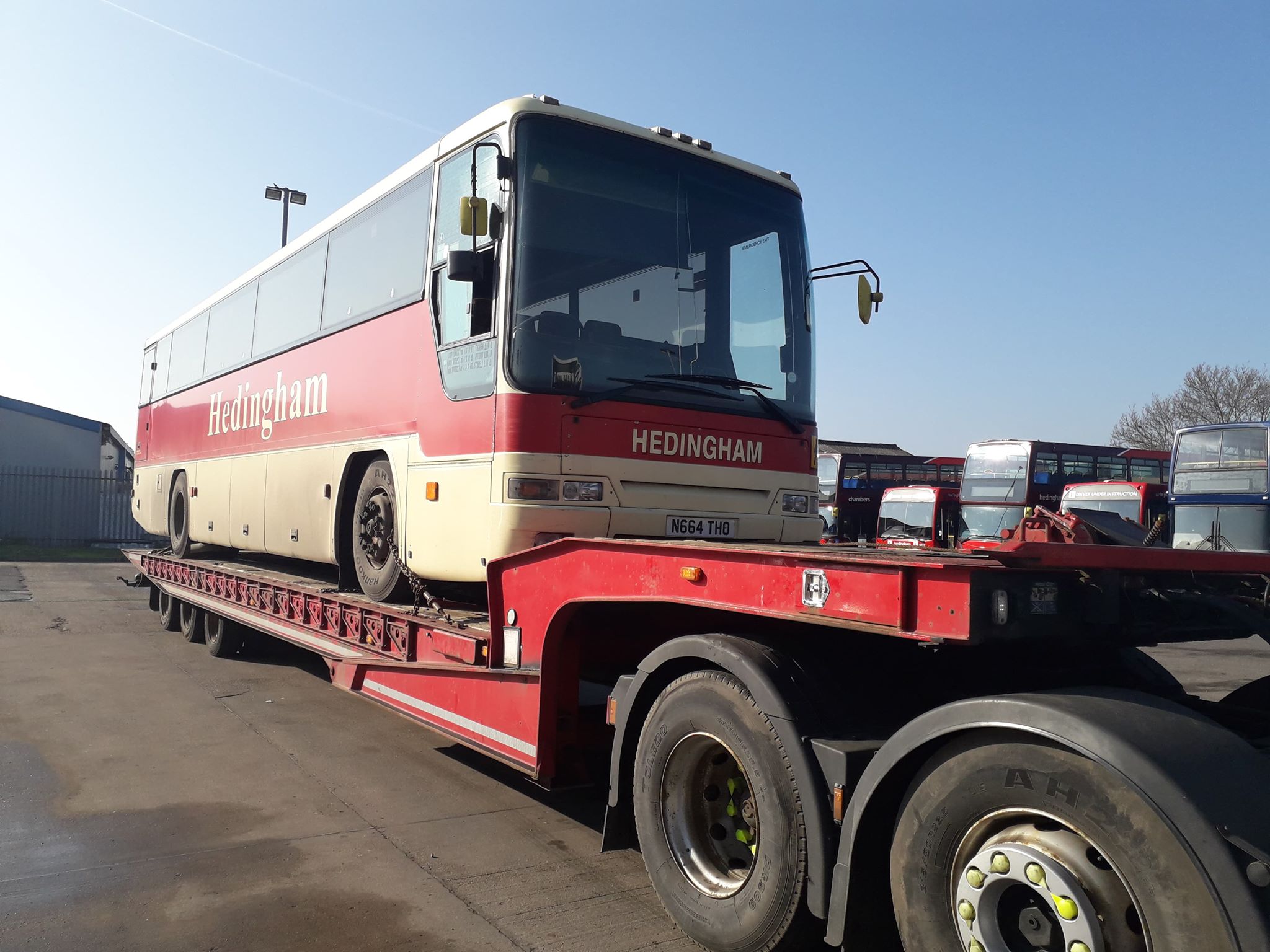 N664THO 5 HO COLLECTED FROM CN BY ALPHA FOR SCRAP 23-2-19 (L KINSELLA ILOT)