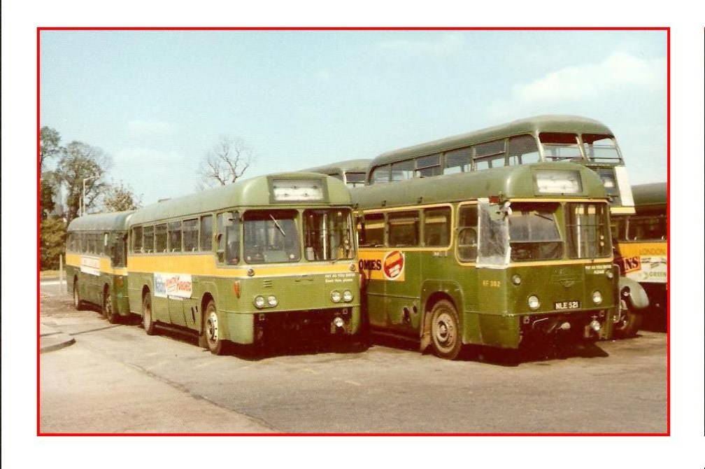 NLE521 RF134 etc L.C.B.S. Grays Garage Scrap View 6-6-76 (DW RHODES)