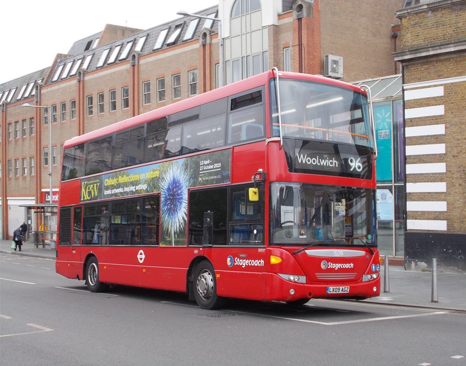 LX09AGZ 15091 ST SELKENT EX ST EL 96 (WOOLWICH) 29-4-19 (D ACOTT)