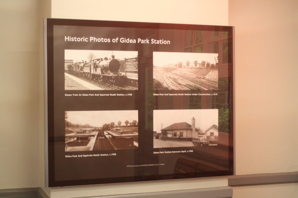 GIDEA PARK RLY STN HISTORIC PICTURES 4-5-19