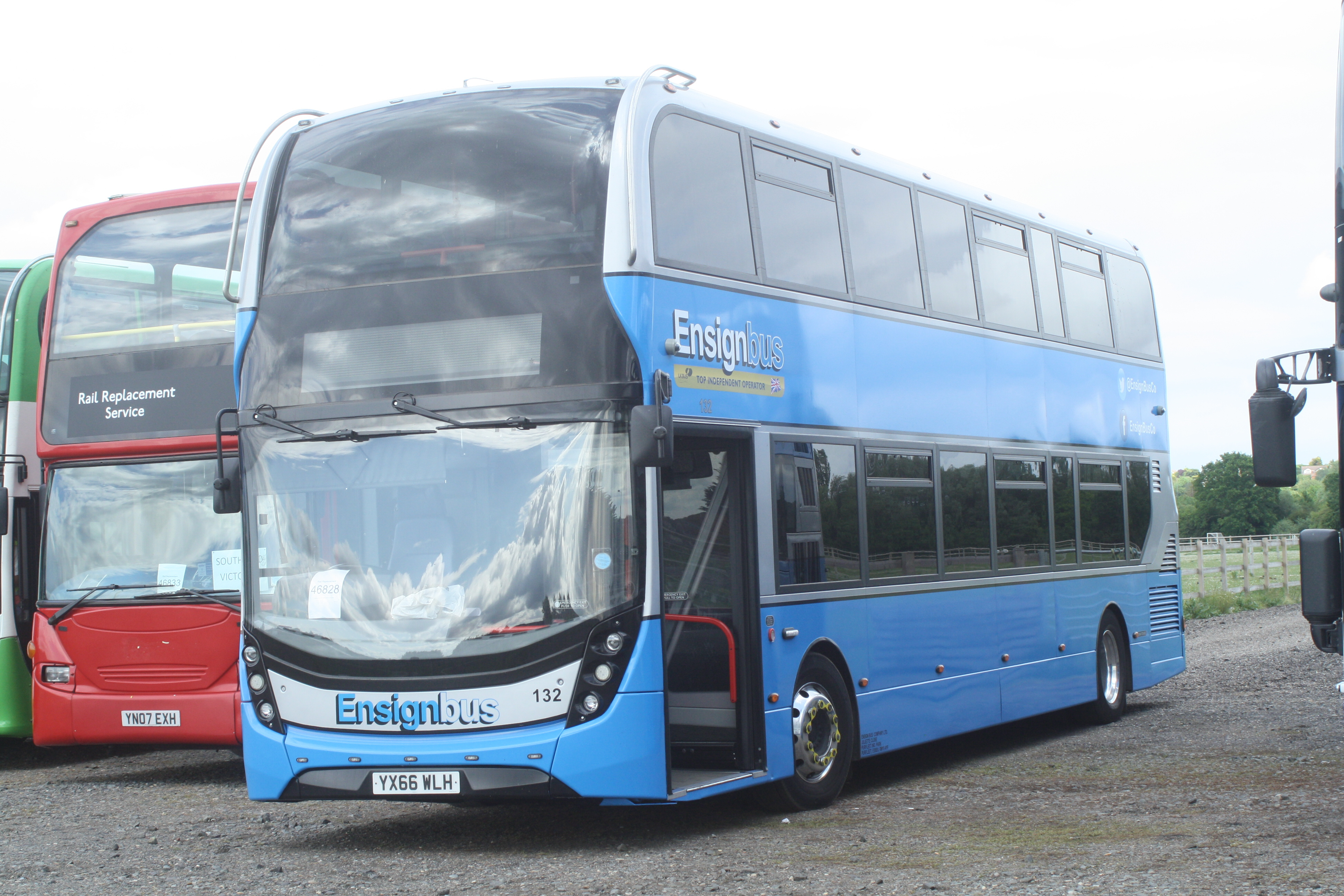 YX66WLH 132 ENSIGNBUS (GA BARLEYLANDS RRP) 28-5-19
