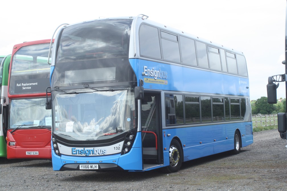 YX66WLH 132 ENSIGNBUS (GA BARLEYLANDS RRP) 28-5-19