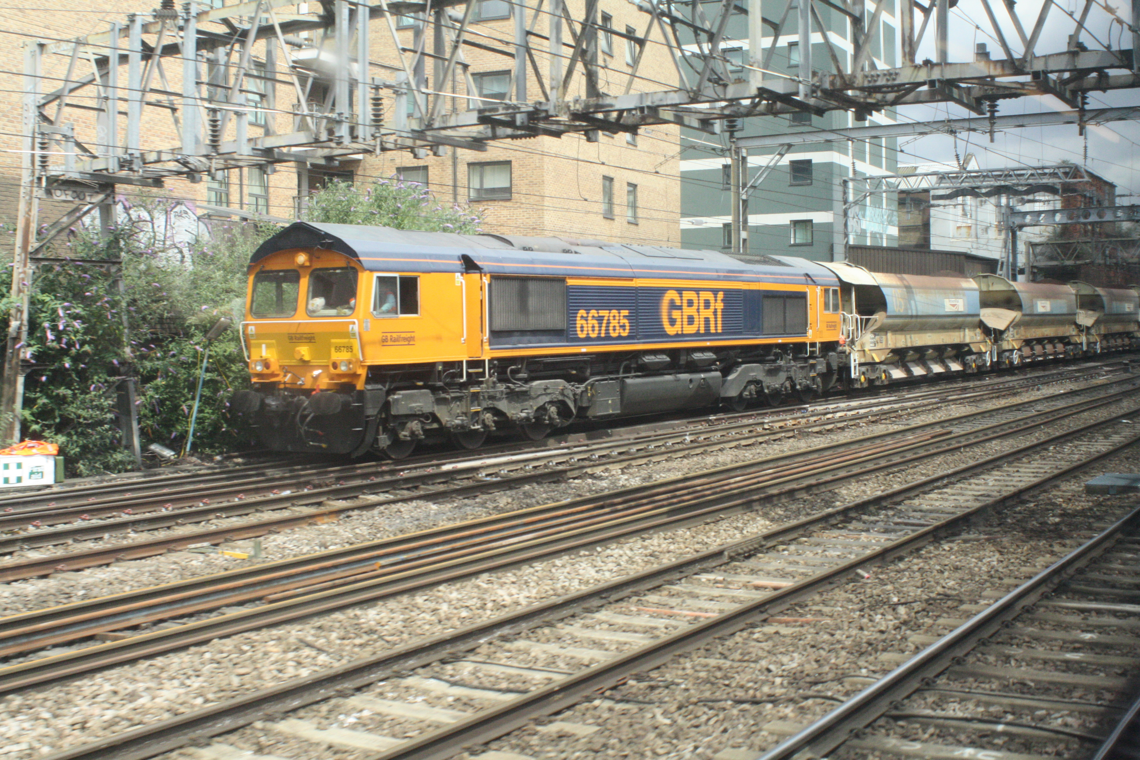 66785 GBRf (BETHNAL GREEN BANK) 7-7-19
