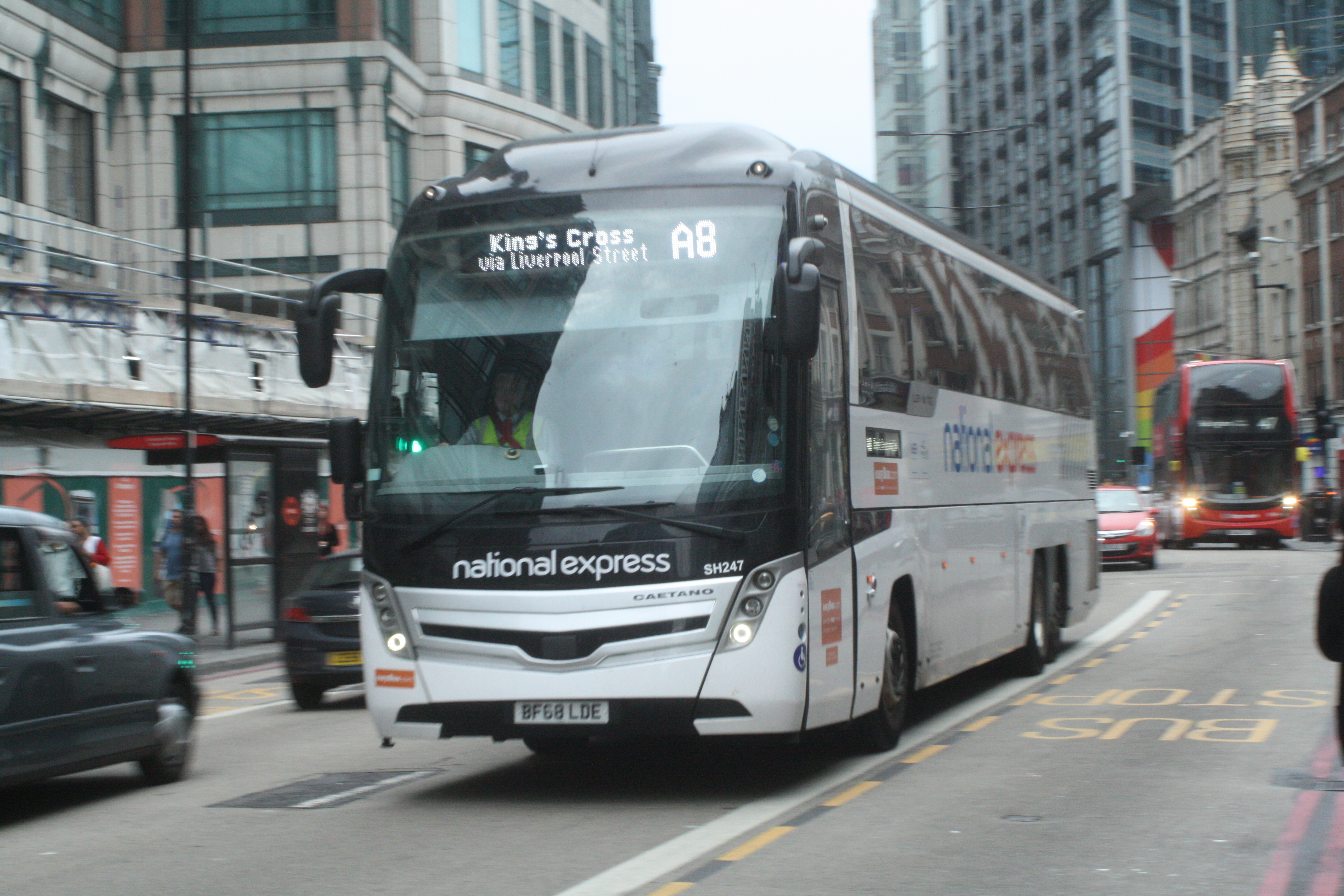 BF68LDE SH247 NX A8 TO KX (BISHOPSGATE) 6-7-19