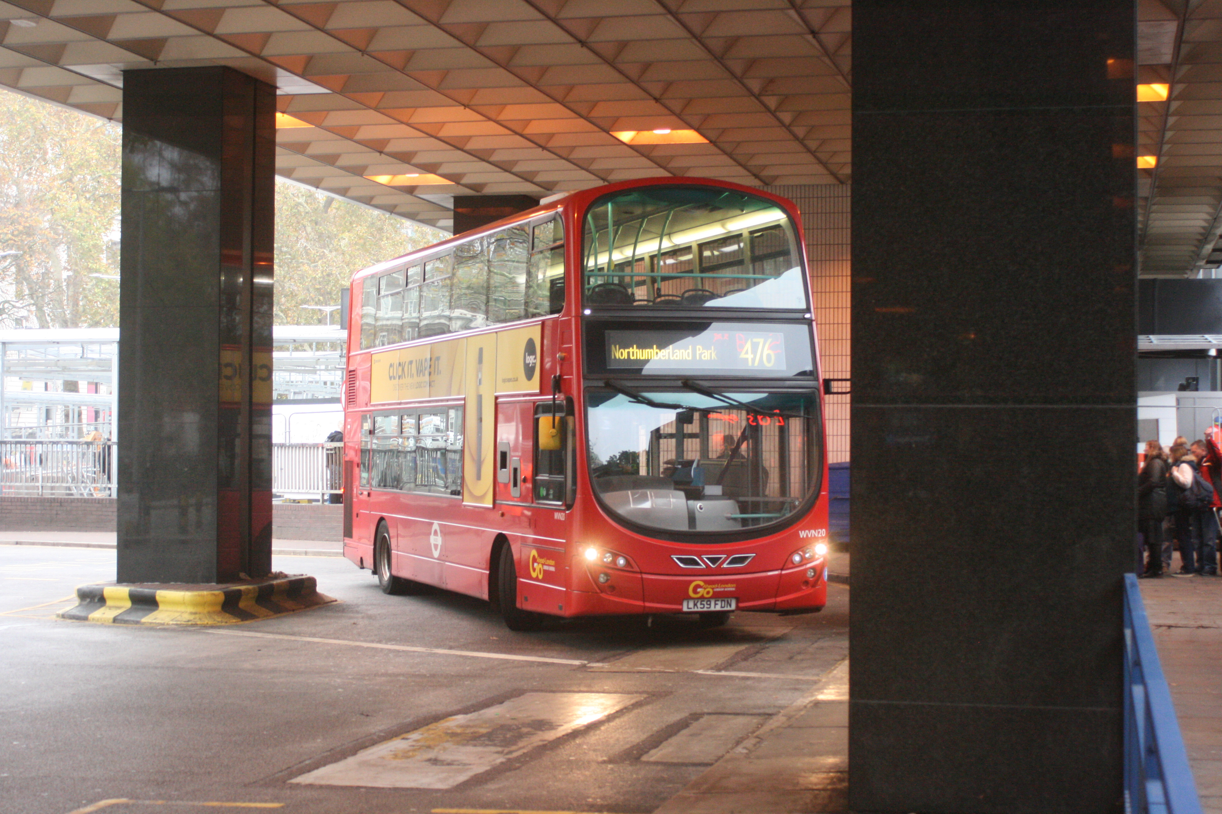 LK59FDN WVN20 LGN 476 (EUSTON) 23-11-19