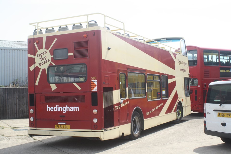 PL51LDJ 500 (REAR) HO OT (CN WORKSHOP) 24-7-19