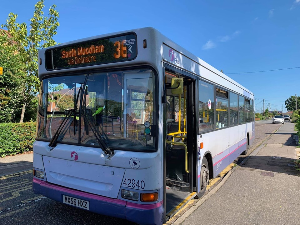WX56HXZ 42940 FE 36 (SOUTH WOODHAM) 20-6-19 (S MILTON)