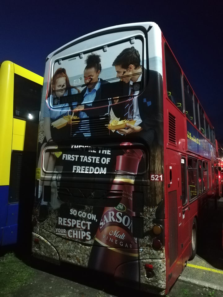 LX05EZD 521 (REAR) VINEGAR SUPER REAR ADAVERT (CN DEPOT) 15-8-19 (A LAW)