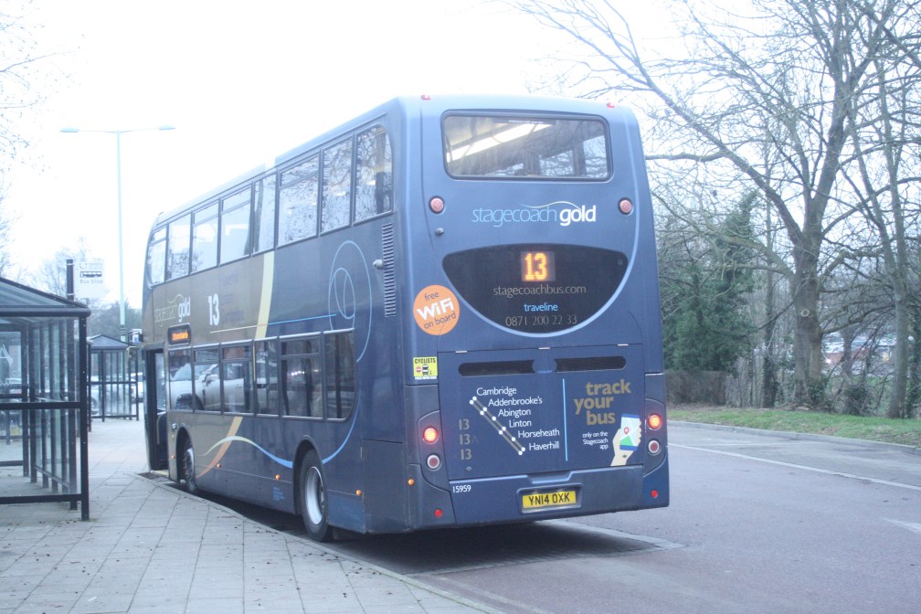YN14OXK 15959 (REAR) ST CAMBUS GOLD (HAVERHILL) 25-1-20