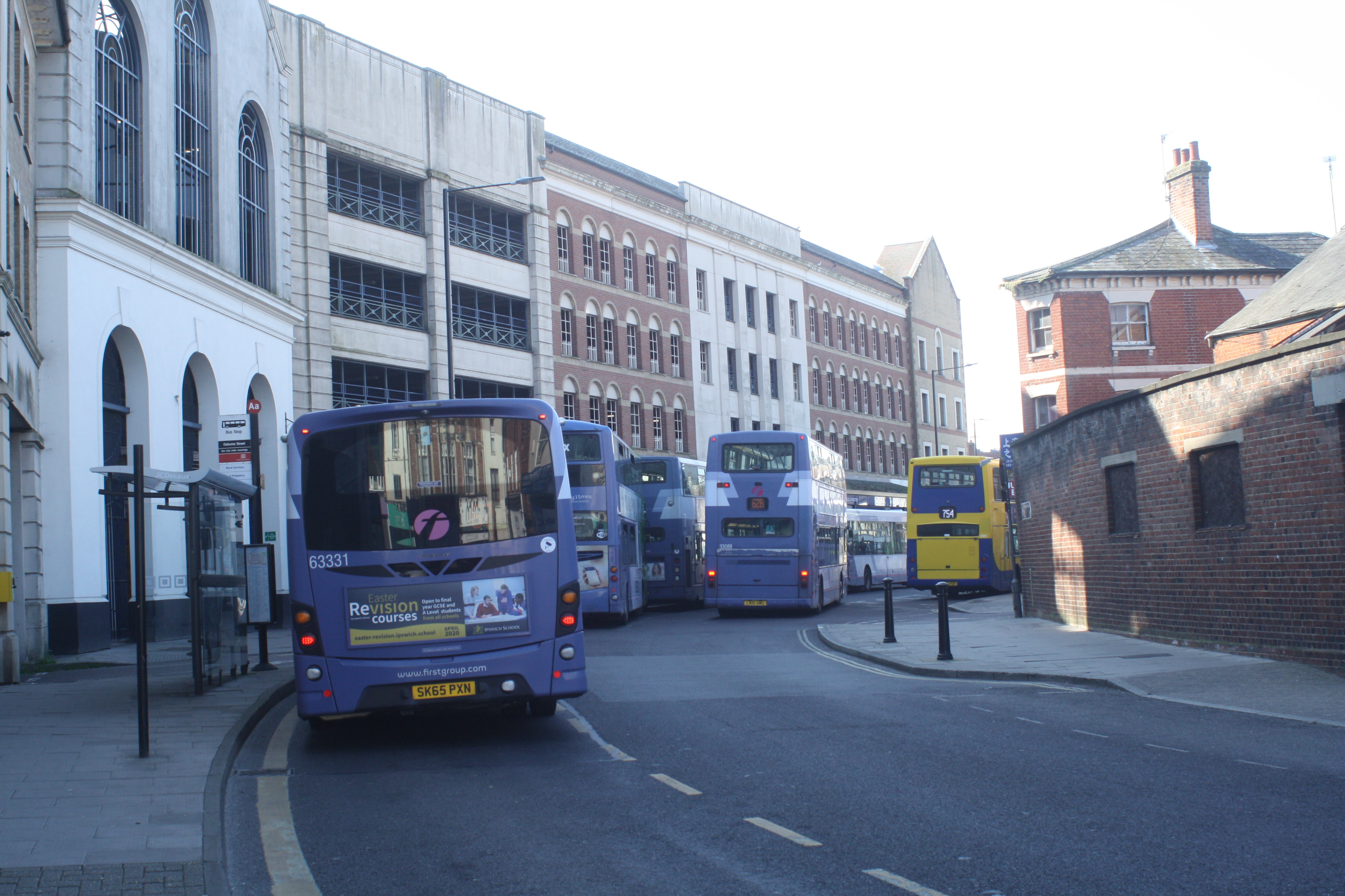 COLCHESTER BUS STATION 27-3-20