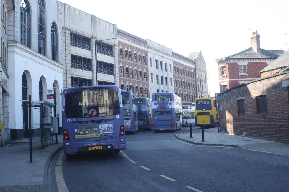 COLCHESTER BUS STATION 27-3-20