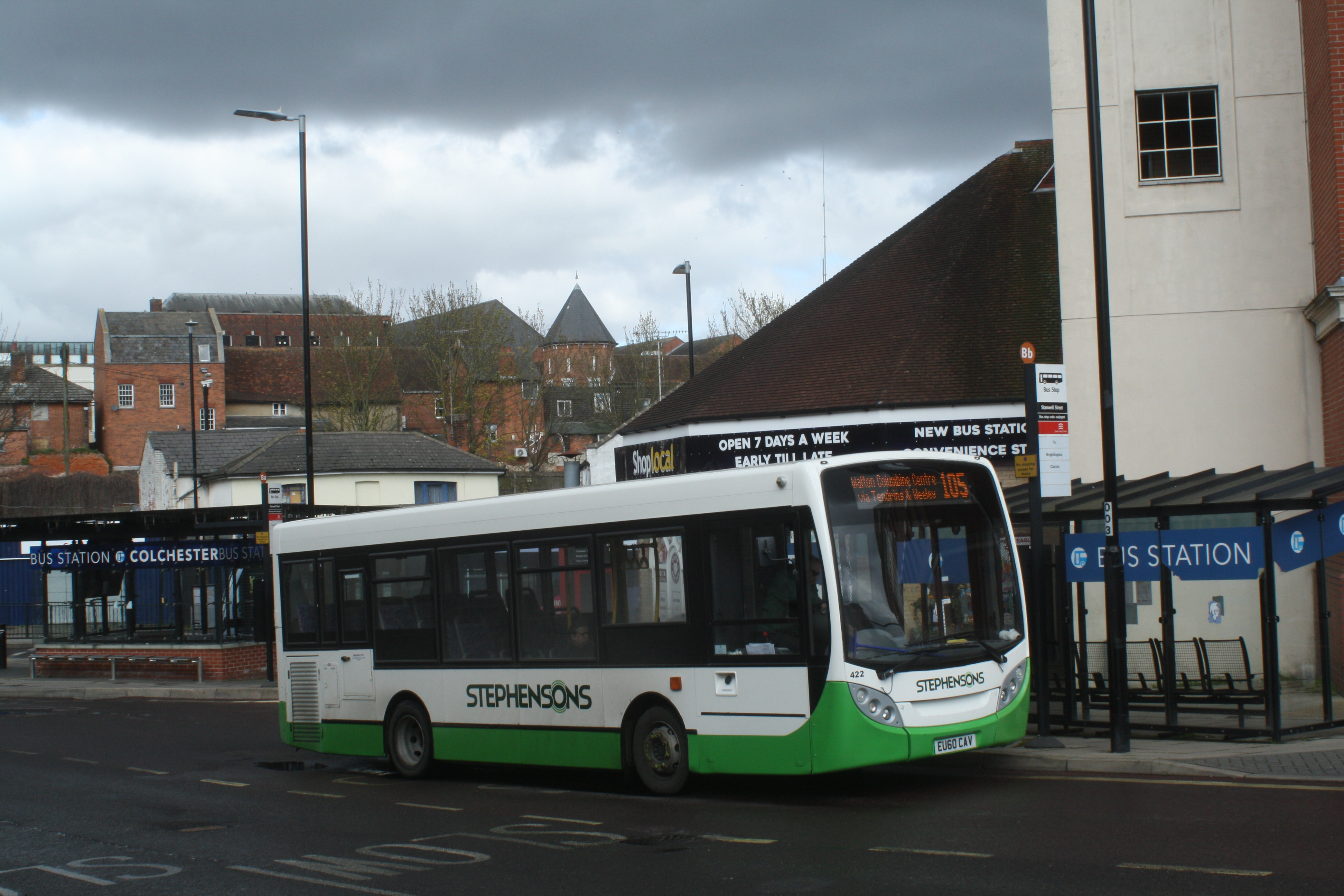 EU60CAV 422 STEPHENSONS 105 (CR) 30-3-20