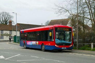 YJ11EHW TRUSTYBUS (ONGAR) 25-2-20 (R DOWNTON)