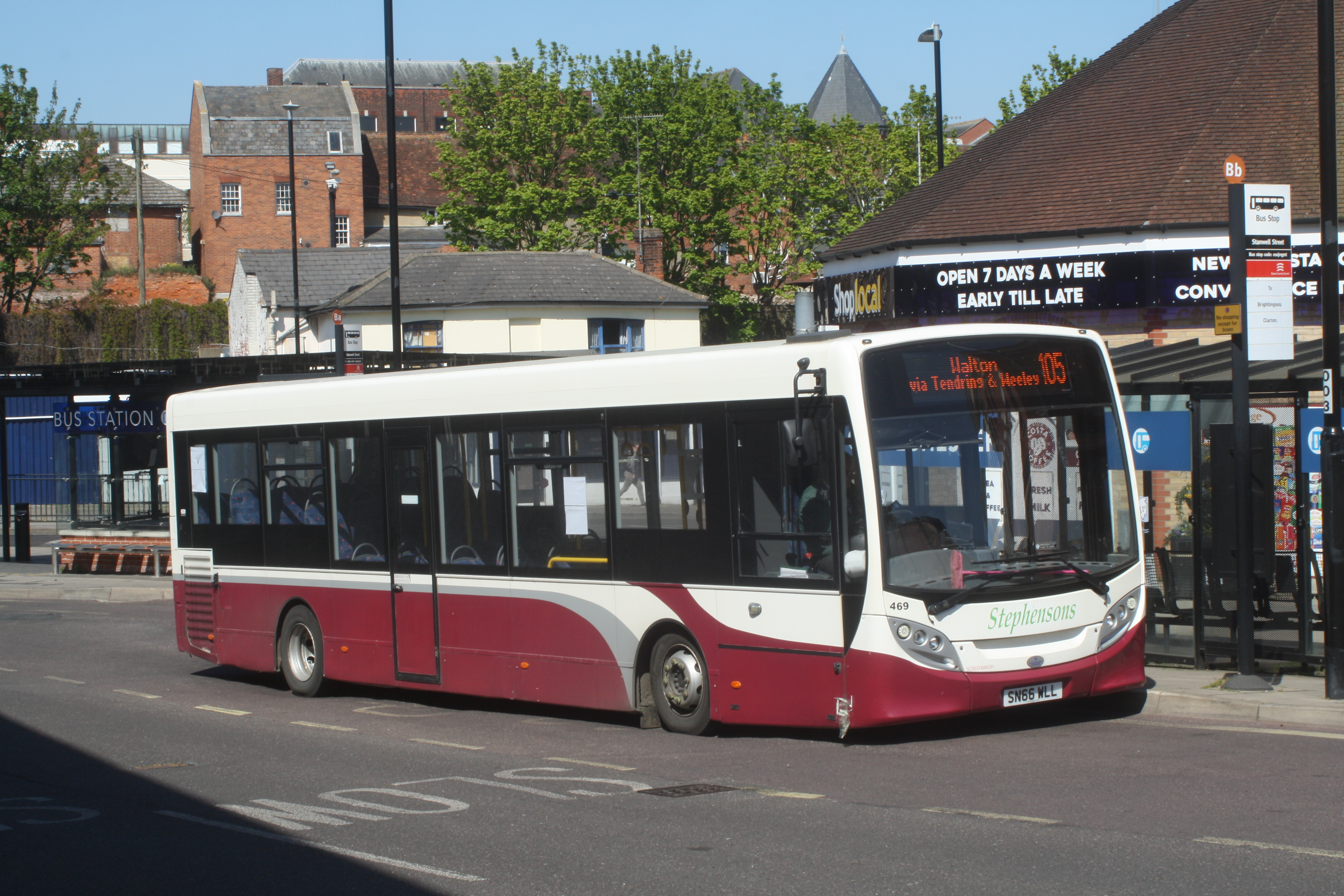 SN66WLL 469 STEPHENSONS 105 (CR) 21-4-20