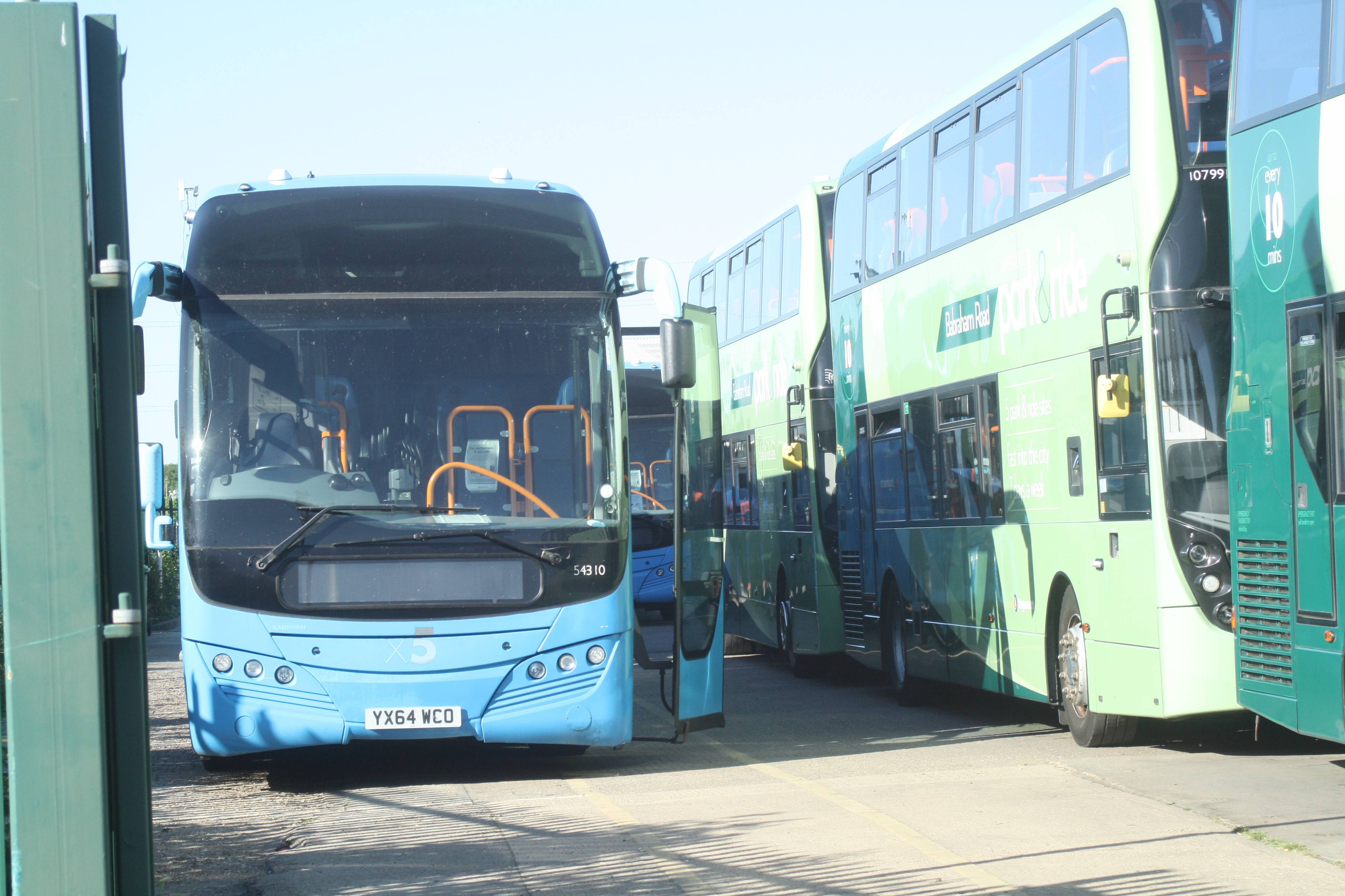 YX64WCO 54310 ST EAST X5 (CAMBRIDGE DEPOT STORED) 30-5-20