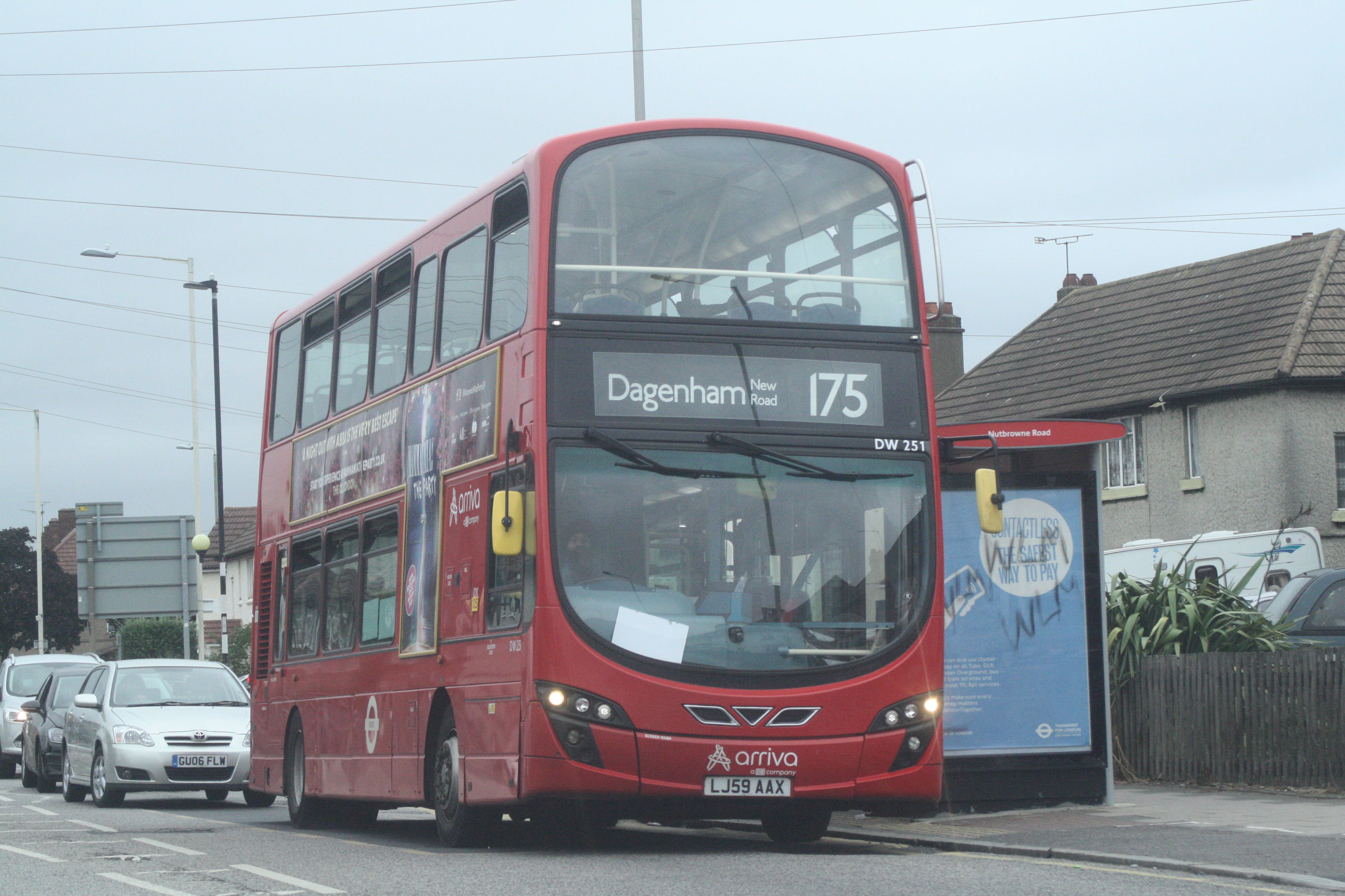 LJ59AAX DW251 AR LONDON N 175 (HEATHWAY) 4-7-20