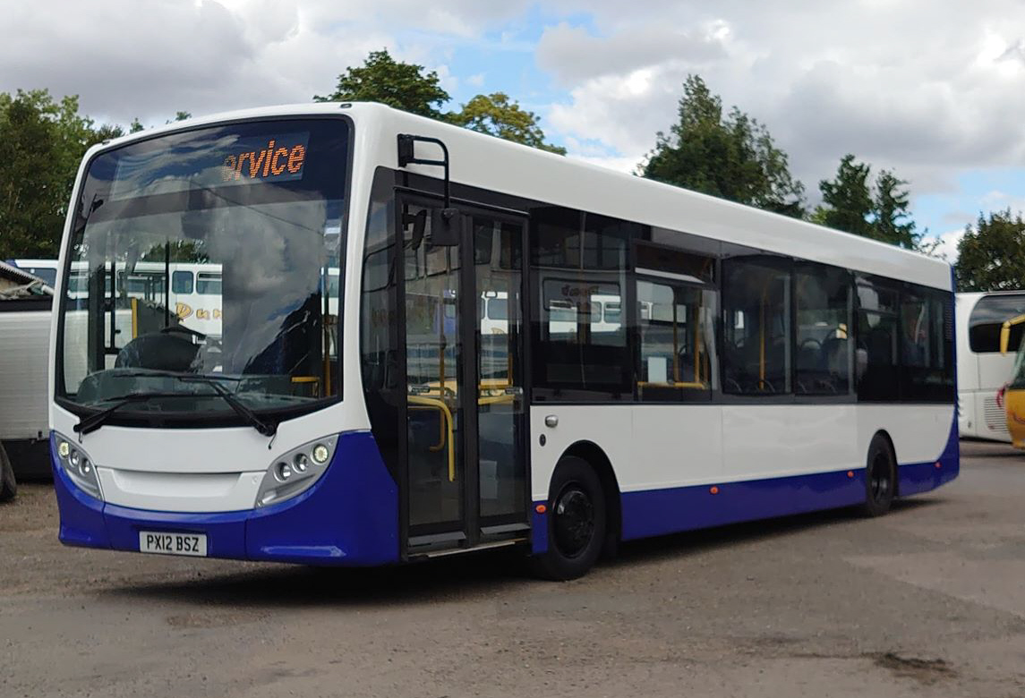 PX12BSZ DON'S DUNMOW EX ENSIGNBUS 2-8-20 (A HAZELL)