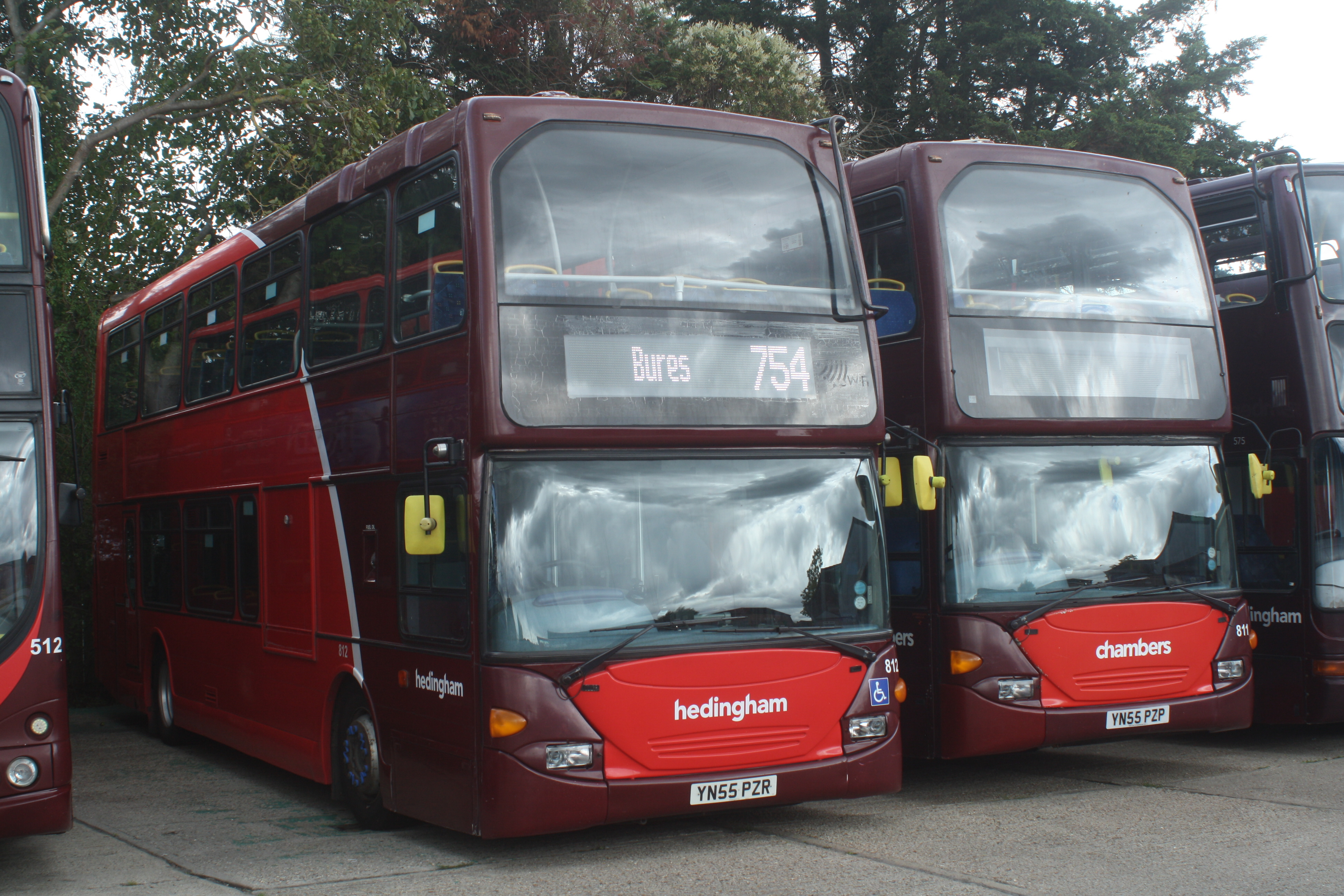 YN55PZR 812 HO 754 BURES SHUTTLE (KN) 23-8-20