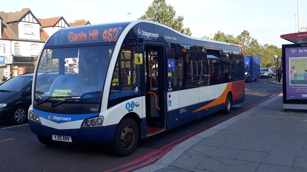YJ15ANV 48025 ST SW TfL462 (GANTS HILL) 2-9-20 (MALCOLM CONWAY)