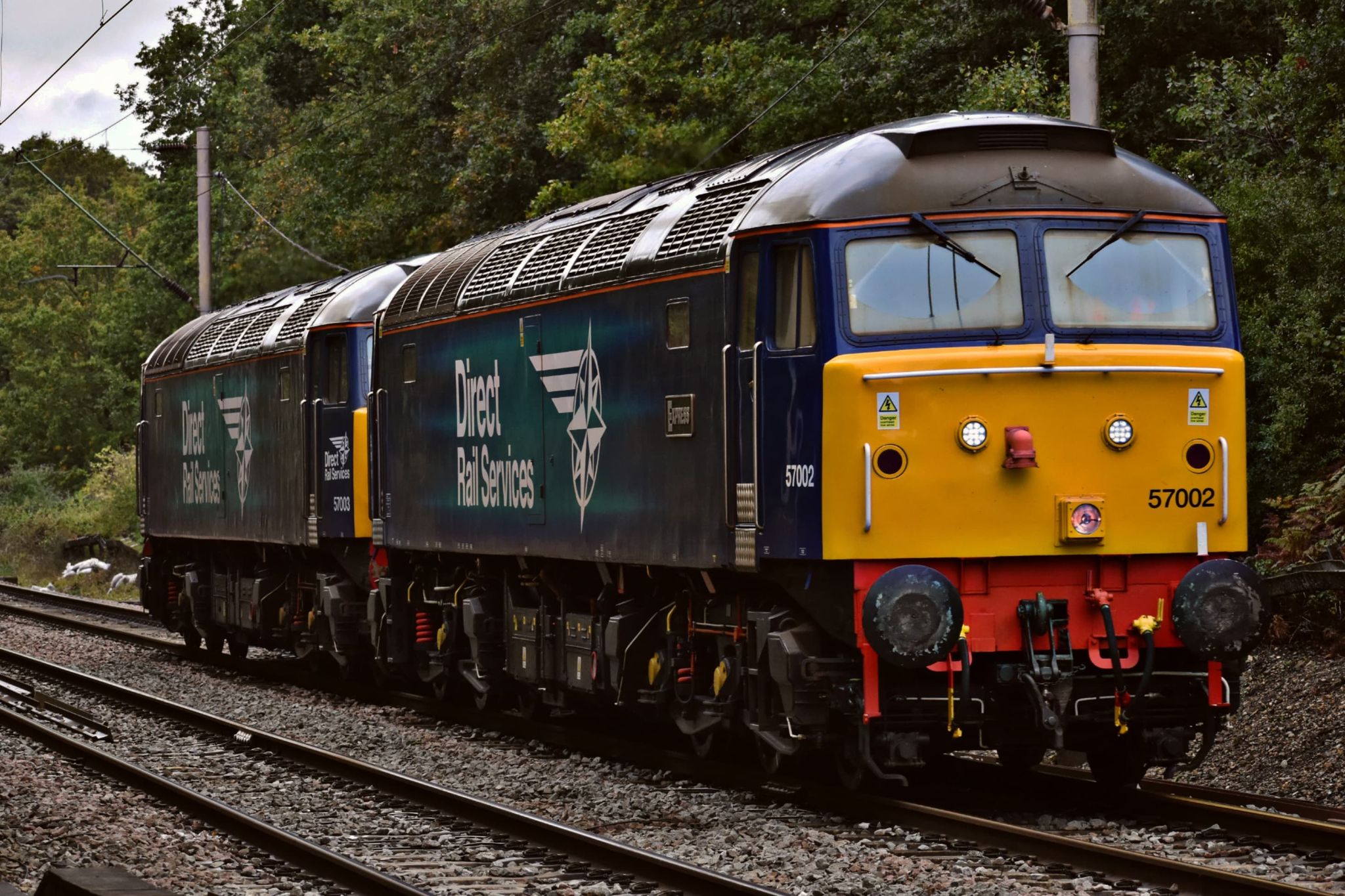 57002 + 57002 DRS (CHITTS HILL) 3-10-20 (J COLE)