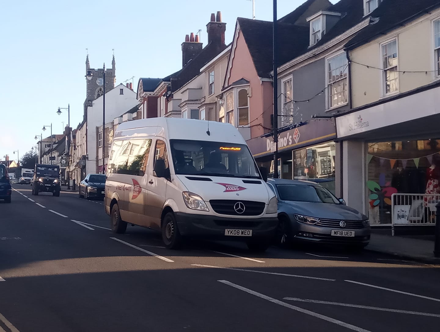 YK08WEO ARROW ESSEX DART (HALSTEAD) 18-11-20 (S AUSTIN)