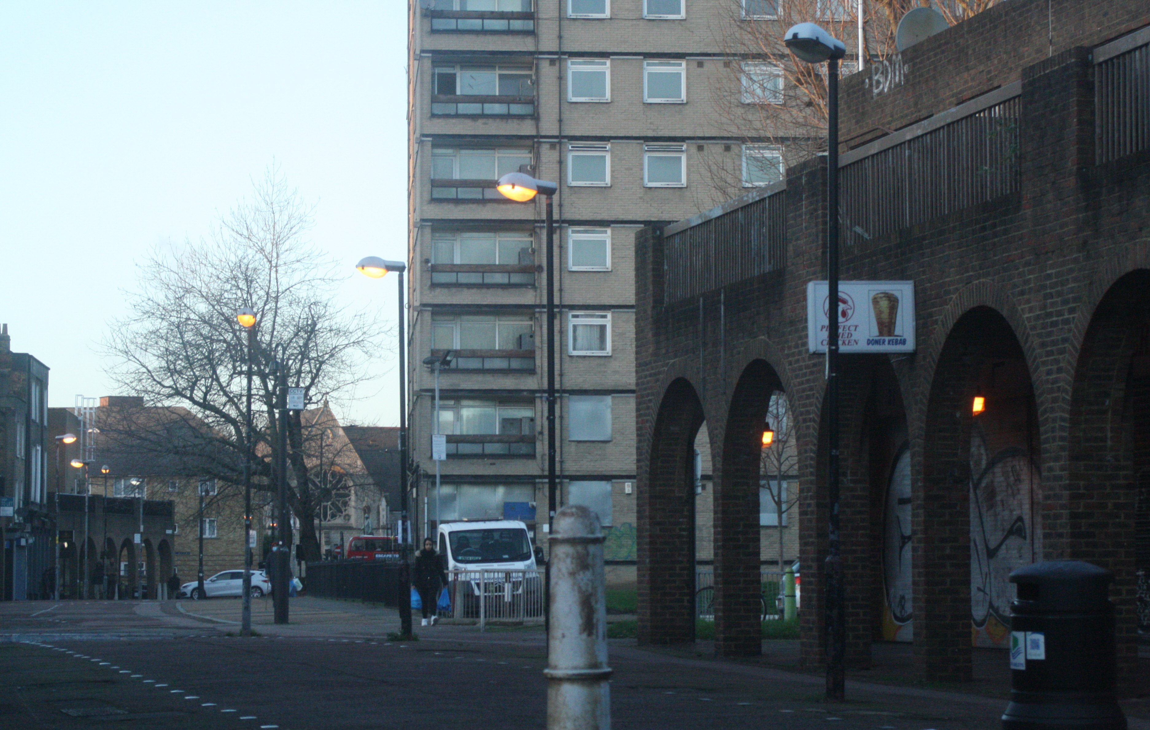 DEVONS ROAD ENGINE SHED SITE BOW 27-12-20