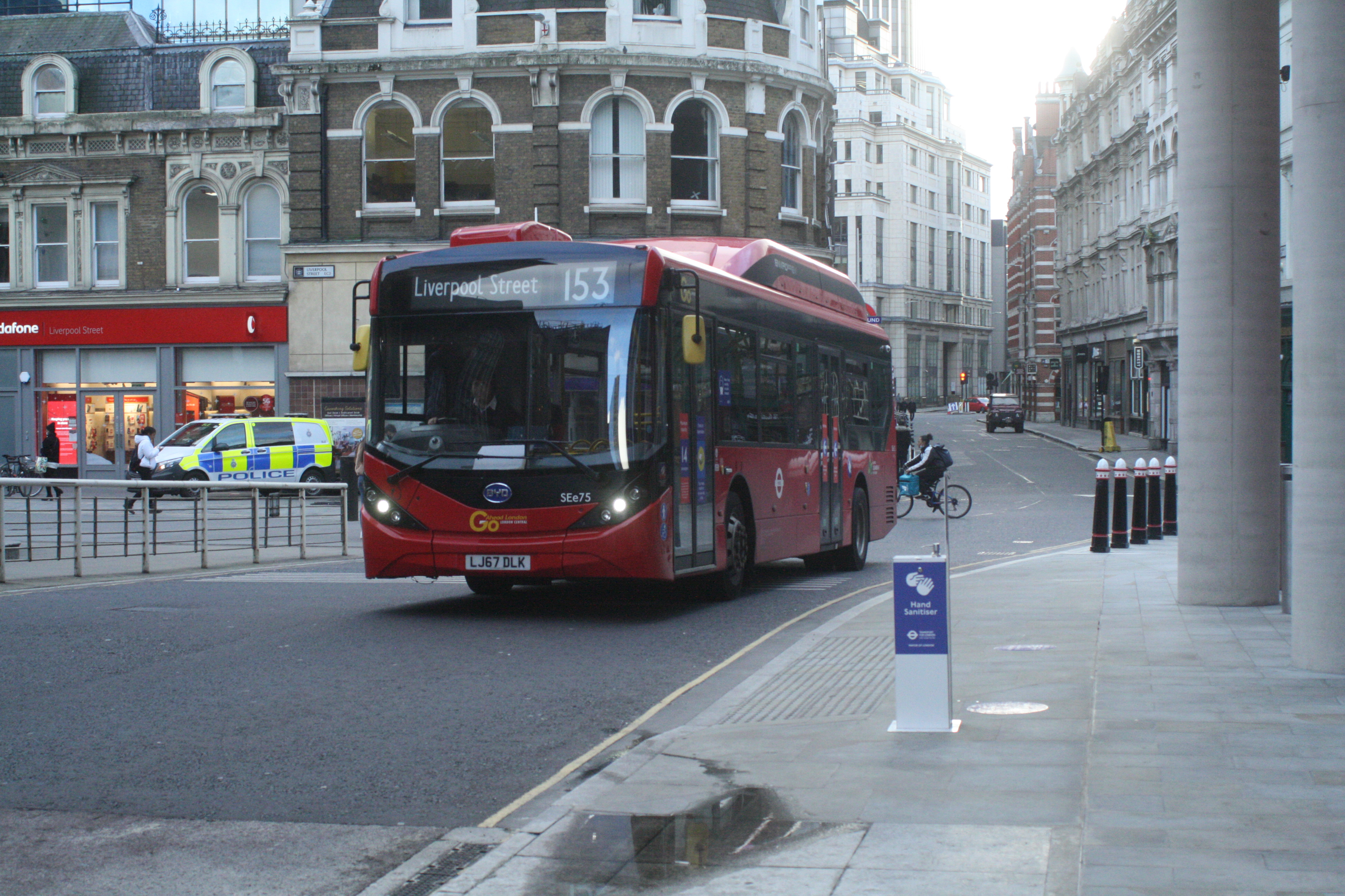 LJ67DLK SEe75 GAL 153 (LIV ST BUS STN) 5-12-20