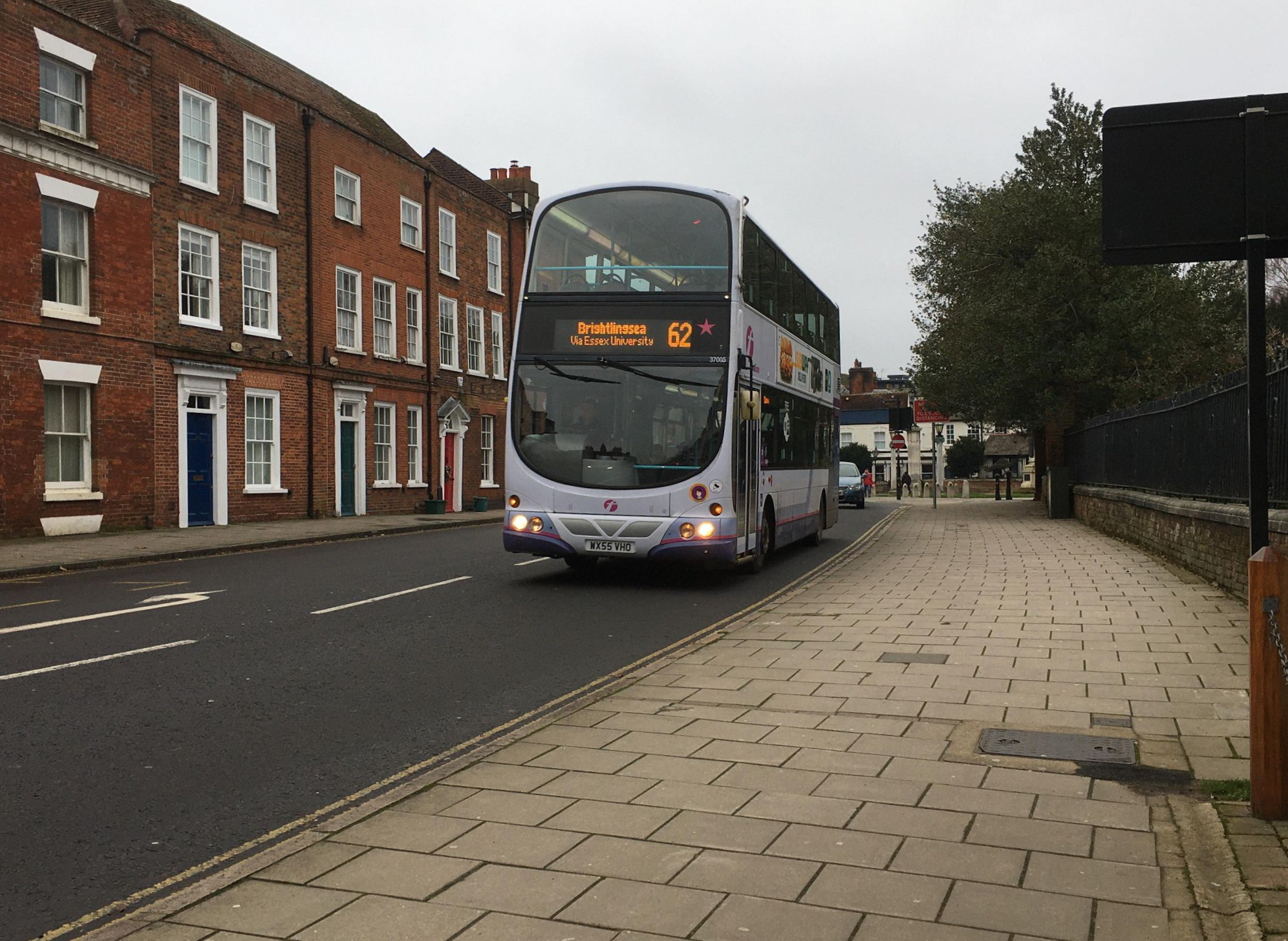 WX55VHO 37005 FE 62 (MINORIES CR) 29-12-20 (D PRETTY)